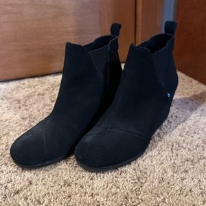 Black Toms Booties